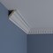 Ekena Millwork 2 1/4"H x 2"P x 3 1/8"F x 94 1/2"L Blackthorne Crown Moulding MLD02X02X03BL - alternate 10